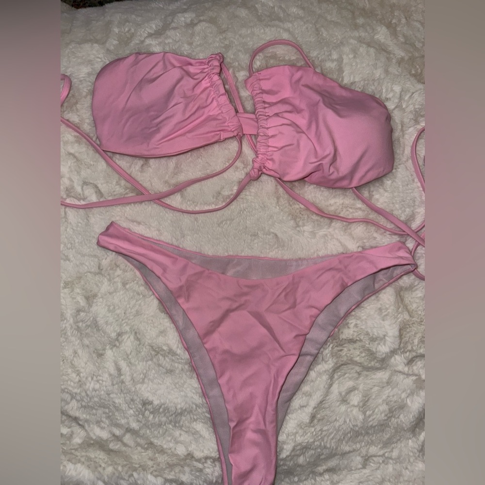 Pinko strappy bikini